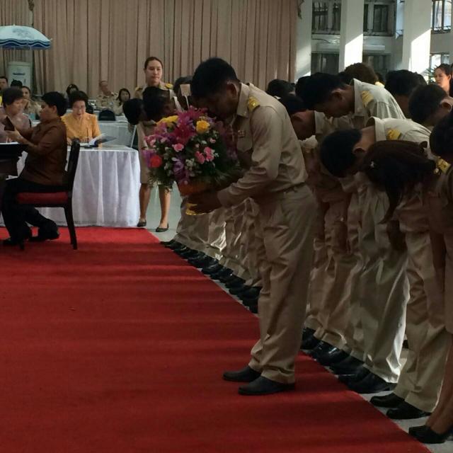 โครงการศึกษาดูงาน และถวายพระพรพระบาทสมเด็จพระเจ้าอยู่หัว